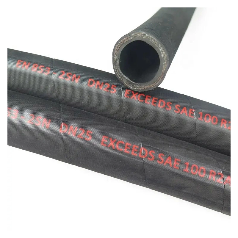 Low Pressure Custom EPDM Rubber Heat Resistant Drain Hose Flexible Rubber Black Bellow Hose