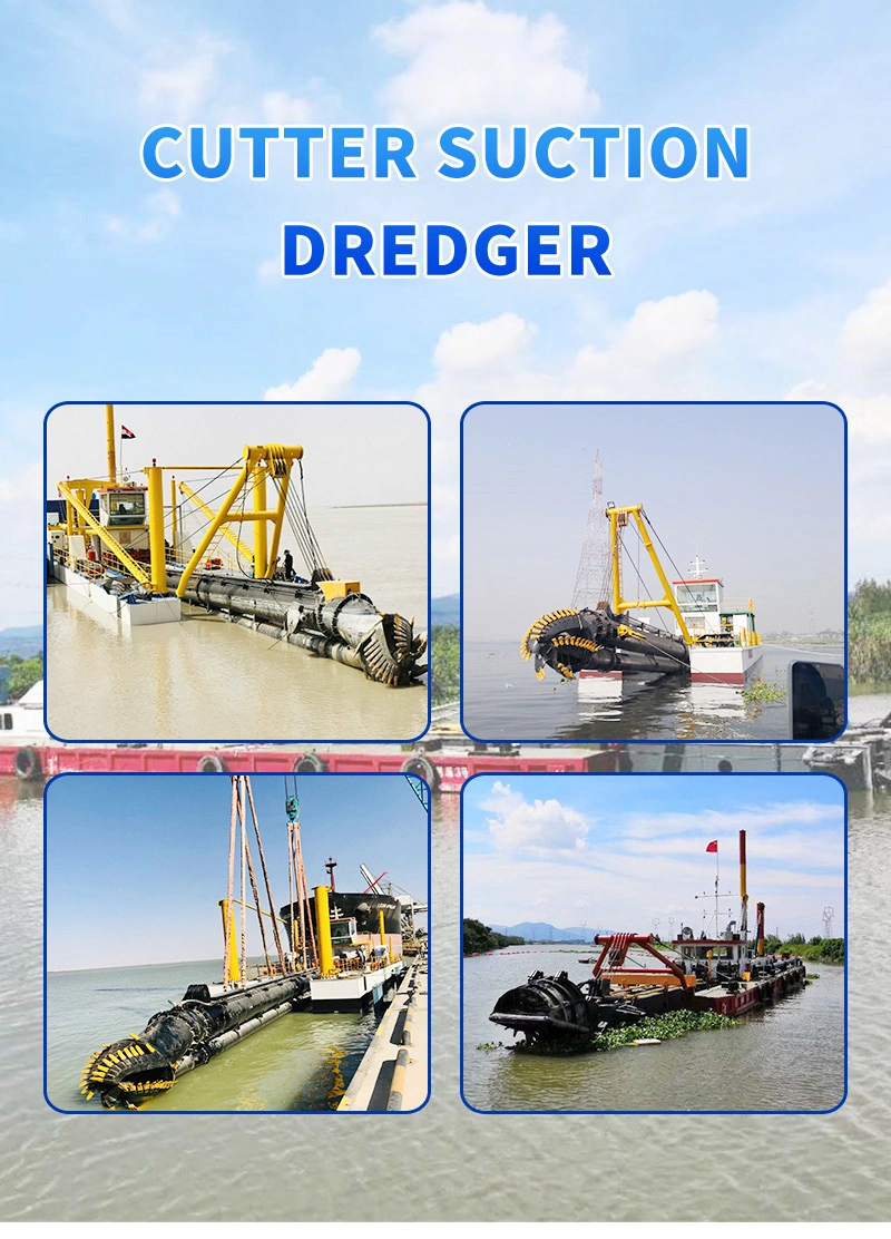 Professional 20 Inch Sand Mining Cutter Suction Dredger on Selling