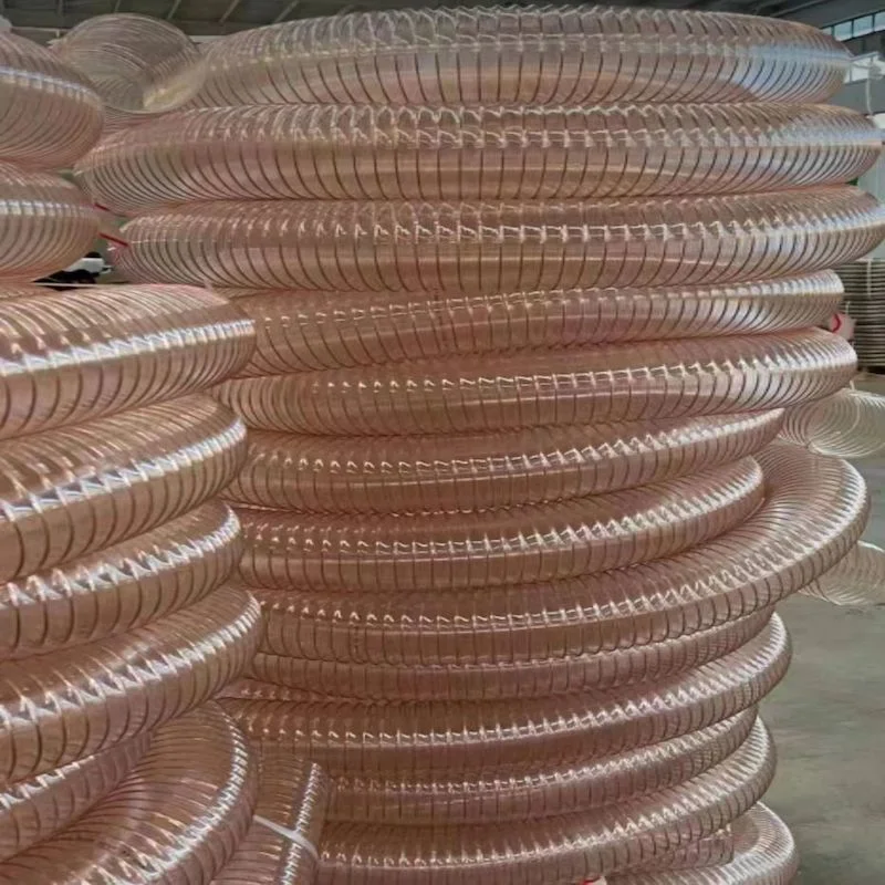 Spiral Duct Vacuum Cleaner PU Suction Hose