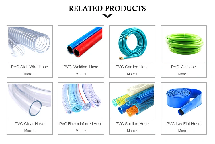 Water Pump 4 Inch PVC Liquid Suction Hose Clear Plastic PVC Transparent Water Hose for Irrigation