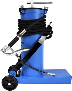 Bucket Oil Pump Greaser Gear Lube Dispenser Portable Grease Pump