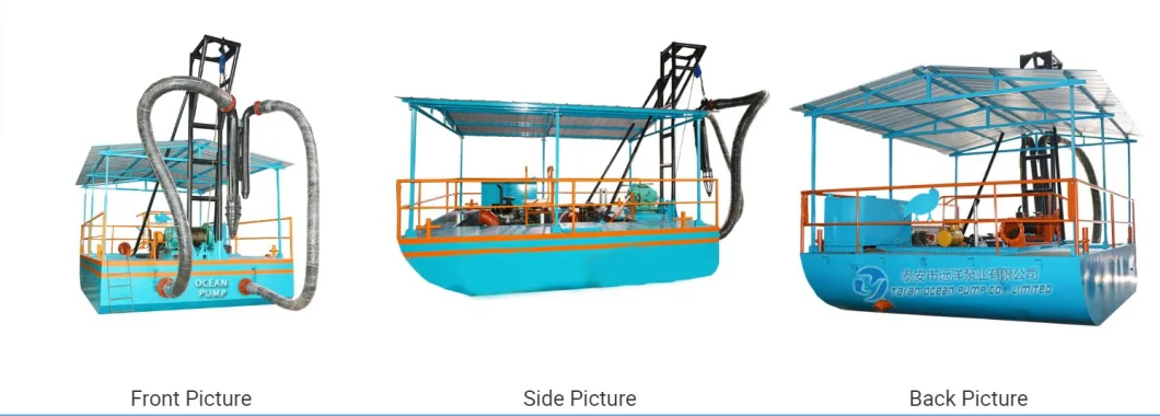 China Low Price Portable Small Sand Dredger River Sand Mining