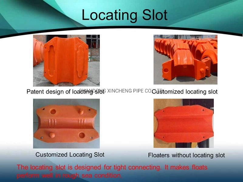Dredging Plastic Floaters Pipe Floats for Pipes DN850