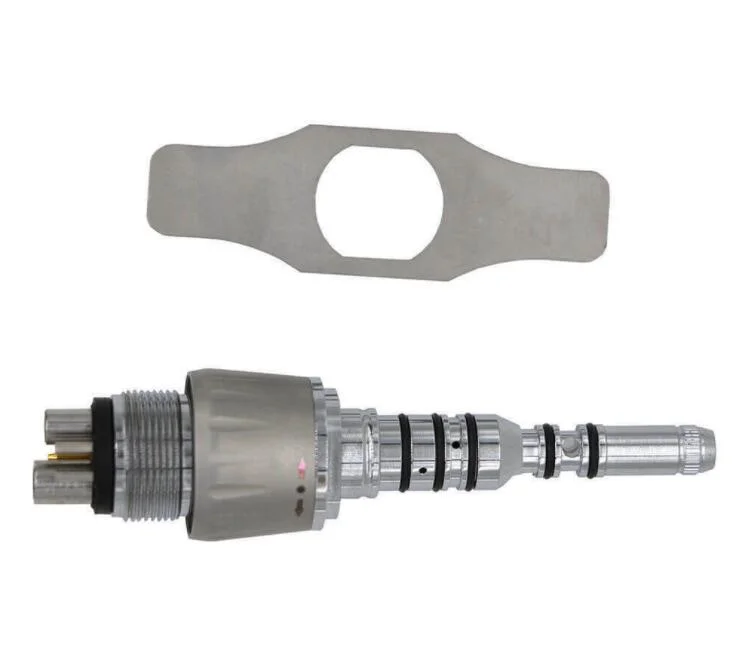 Dental 6 Hole Optical Quick Coupling for High-Speed Turbine Handpiece