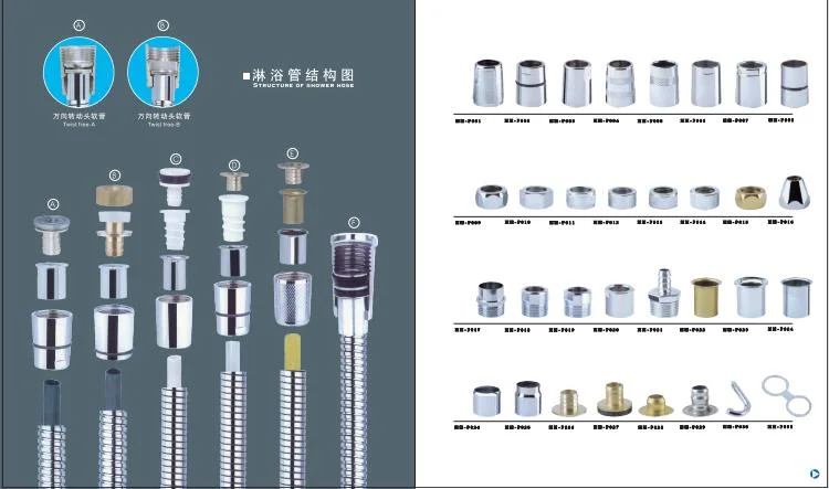 China Factory Seller Bathroom Sink Drain Anti-Clogging Sewer Spring Flexible PVC Shower Hose