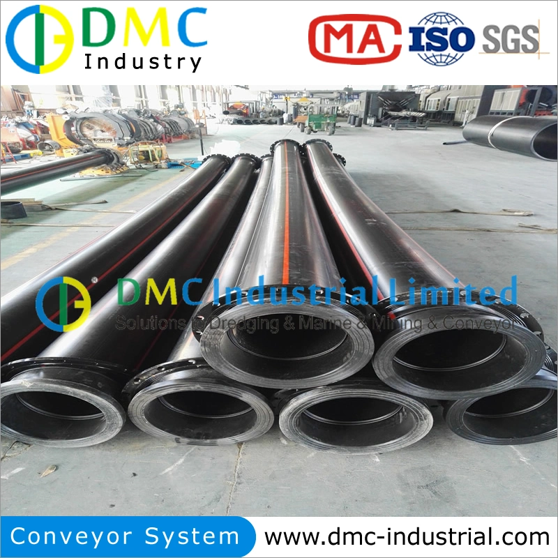 HDPE Dredging Pipe UHMW-PE PE100 High Density Polyethylene Floating Water Mud Slurry Sand Draining Water Pipes