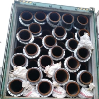 High Quality Dredger PE100 HDPE Pipe with Both Ends Flanges and Steel Ring
