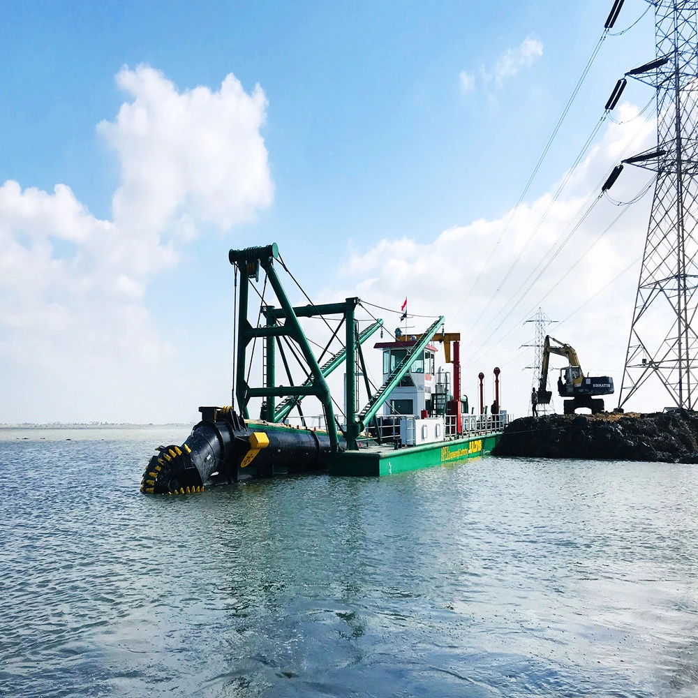 Diesel Engine Power 20 Inch Cutter Suction Dredger River Dredger From China/Sand Dredger Big Size Dredger with Discharge Pipe