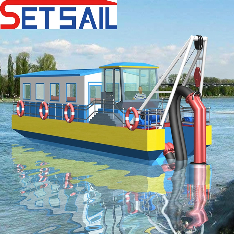 Sand Suction Dredger with Jet Head and 8&quot; Discharge Pipe
