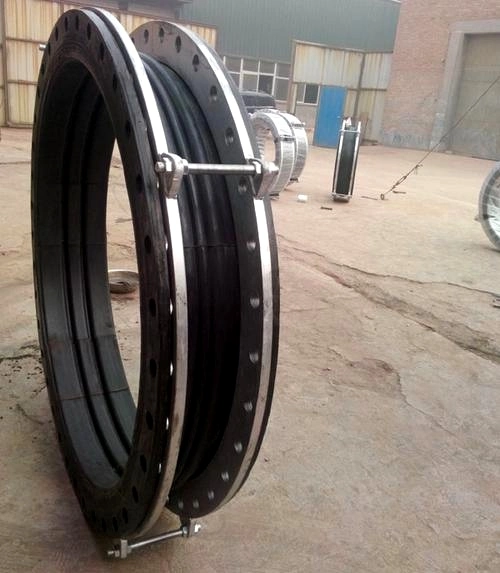 36&prime; &prime; Carbon Steel Universal Flanged Rubber Flexible Expansion Joint