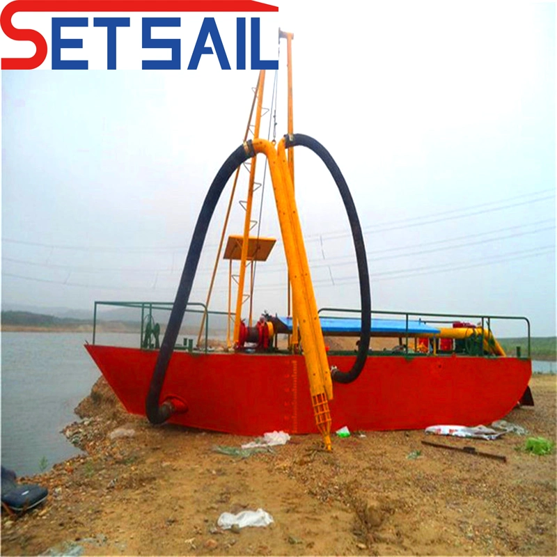 Sand Suction Dredger with Jet Head and 8&quot; Discharge Pipe