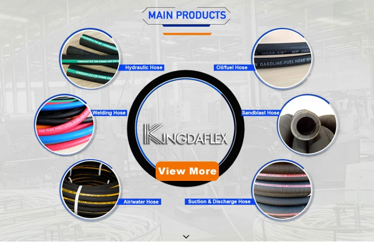 High Pressure Fire PVC Layflat Hose Garden Irrigation Watering Suction Flexible Pipe Hose From Kingdaflex