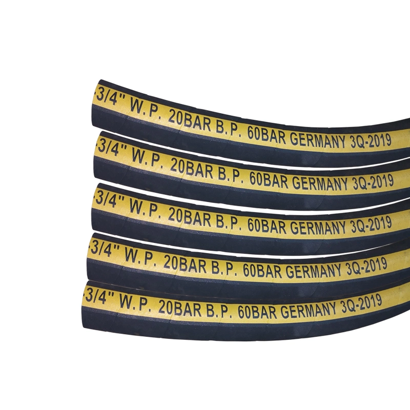 Suction and Discharge Water Hose with Steel Wire Reinforced Wrapped Surface