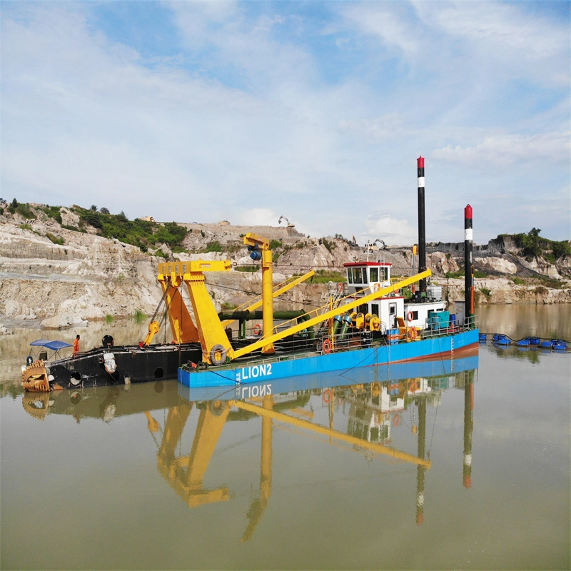 Diesel Engine / Diesel Engine/ Hydraulic Control/River Sand /26 Inch Lake Mud / 22 Inch Cutter Suction Dredging Equipment with Anchor Boom/Dredger CE