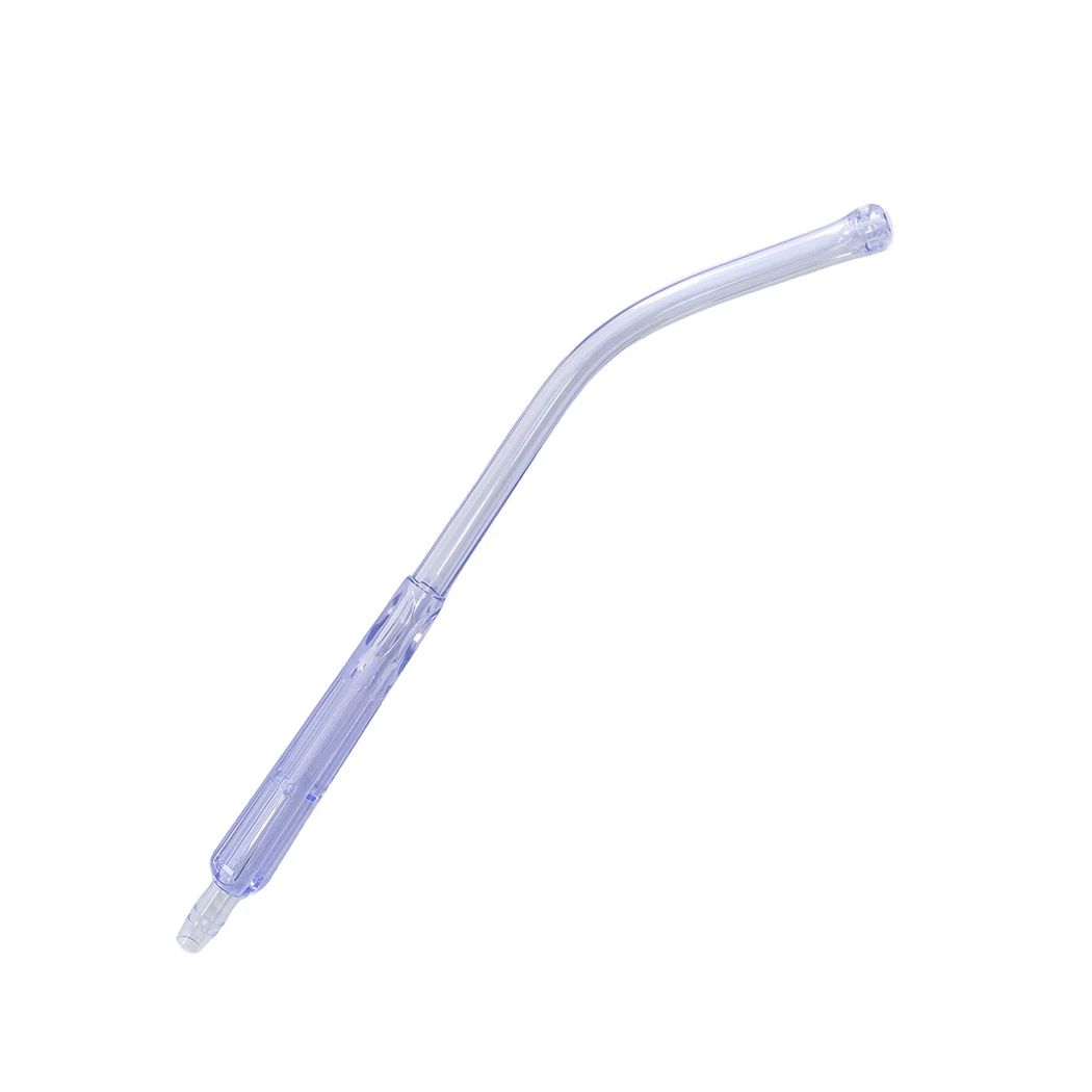 Disposable Soft Crown/ Standard Plain Tip Suction Connecting Tube with Yankauer Handle with CE/ISO/FDA