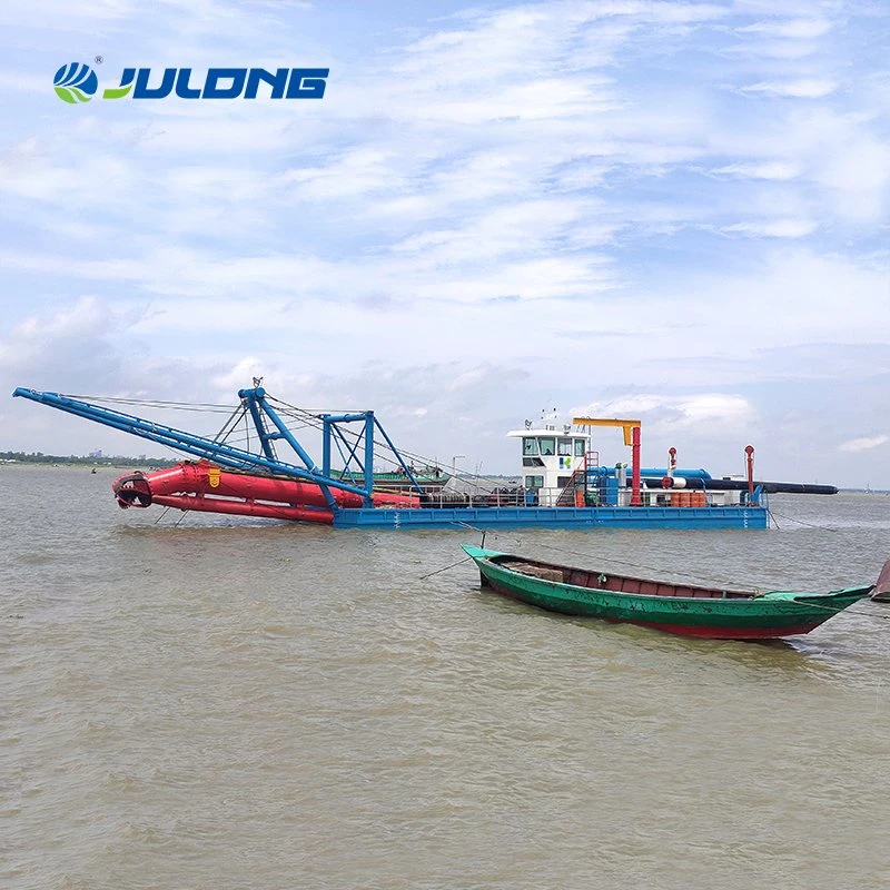 River Lake Sand Dredging Pump Machine Gold Mining Dredger Port Construction Cutter Suction Dredger