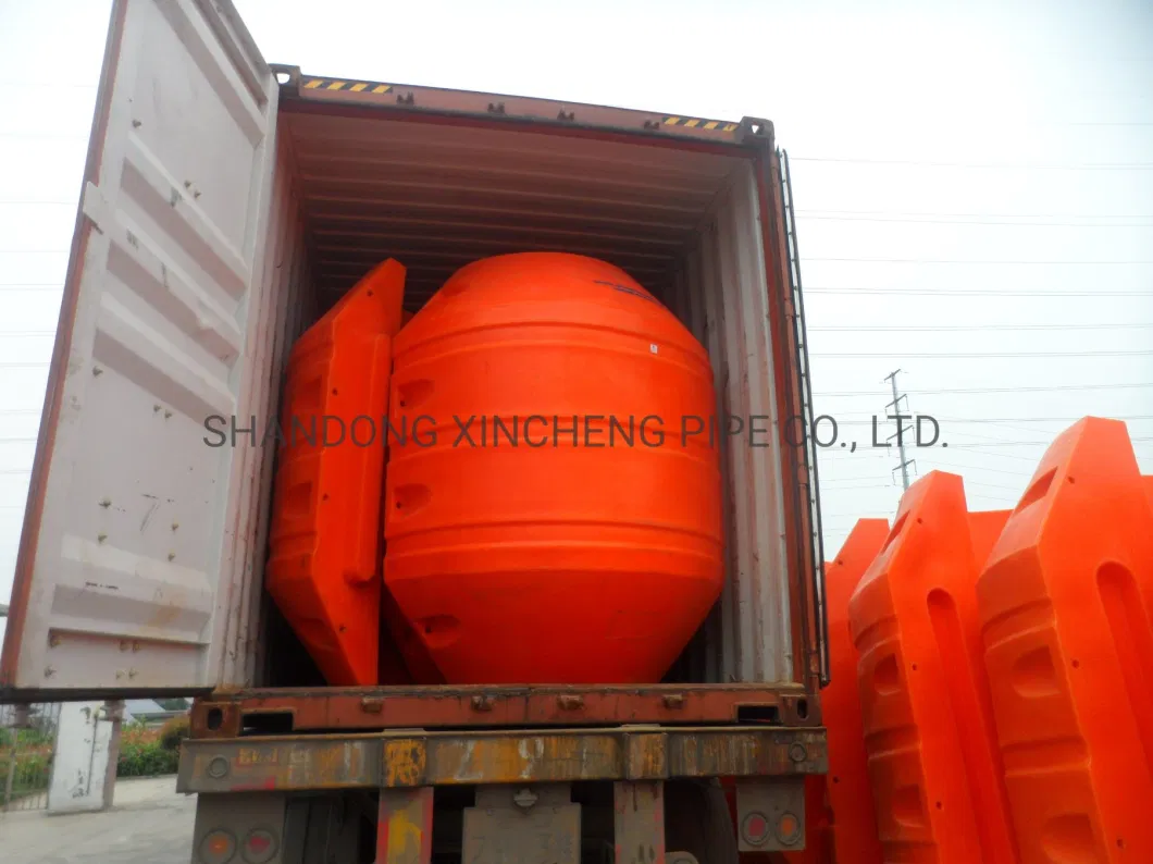 DN315 Pipe Floats for Dredging Pipe HDPE Pipe Cutter Suction Ship Floating Hose