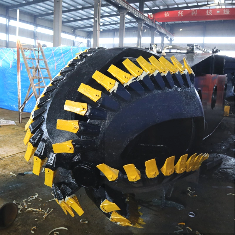 Water Flow 3500m3/ 6000m3 Hydraulic Anchor Boom Diesel Engine 20/26inch Mud/Cutter Suction Sand Dredger for River /Lake /Sea /Reservoir Dredging Project