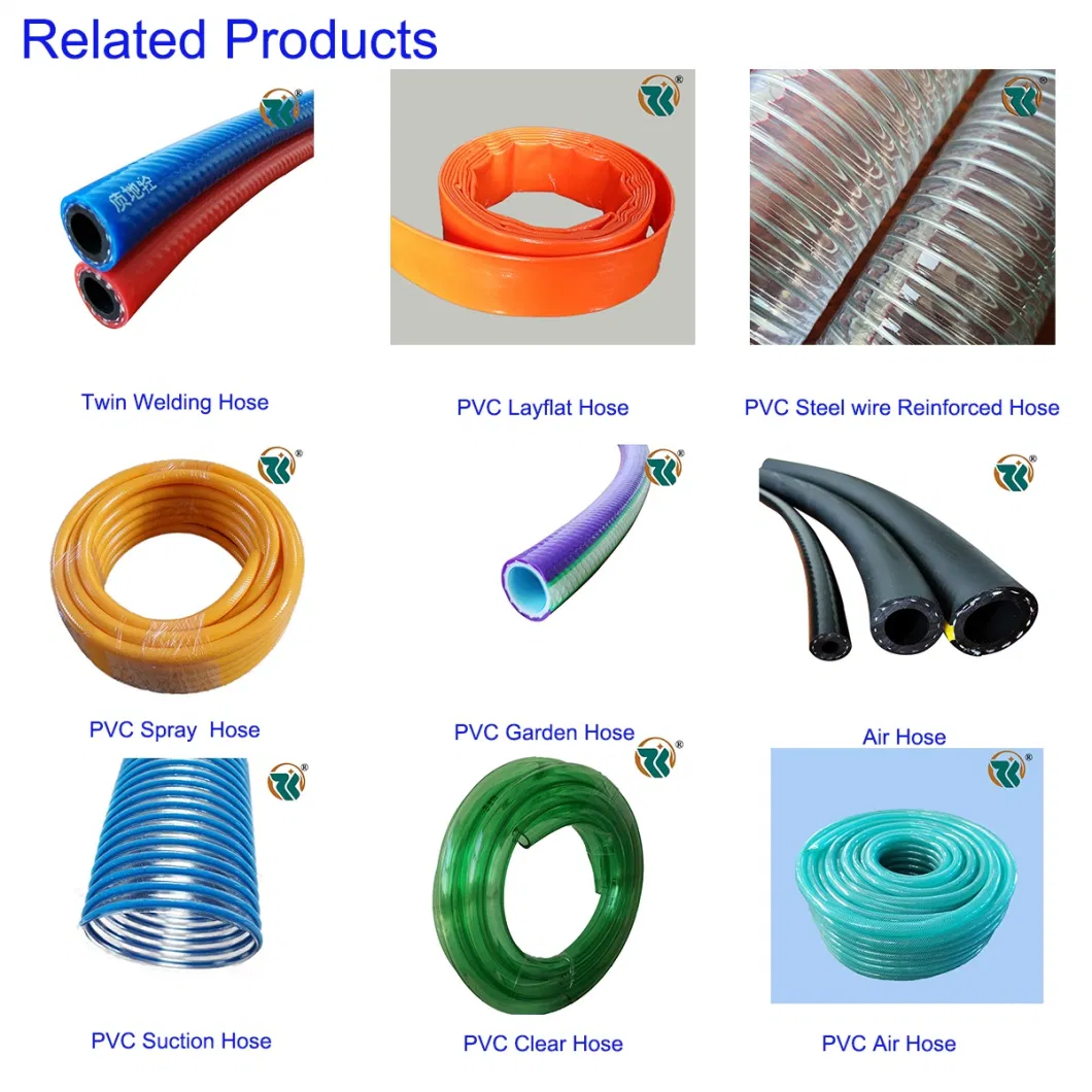 Better Quality Cheapest Customized Water Irrigation Bendable PVC Flexible Fiber Braided Reinforced Hose