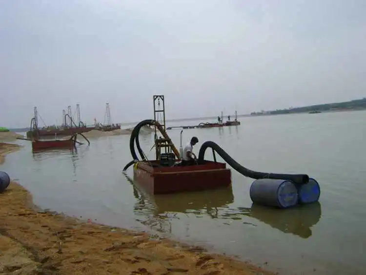 Pond Dredging Equipment Floating Dredger for Mining Use