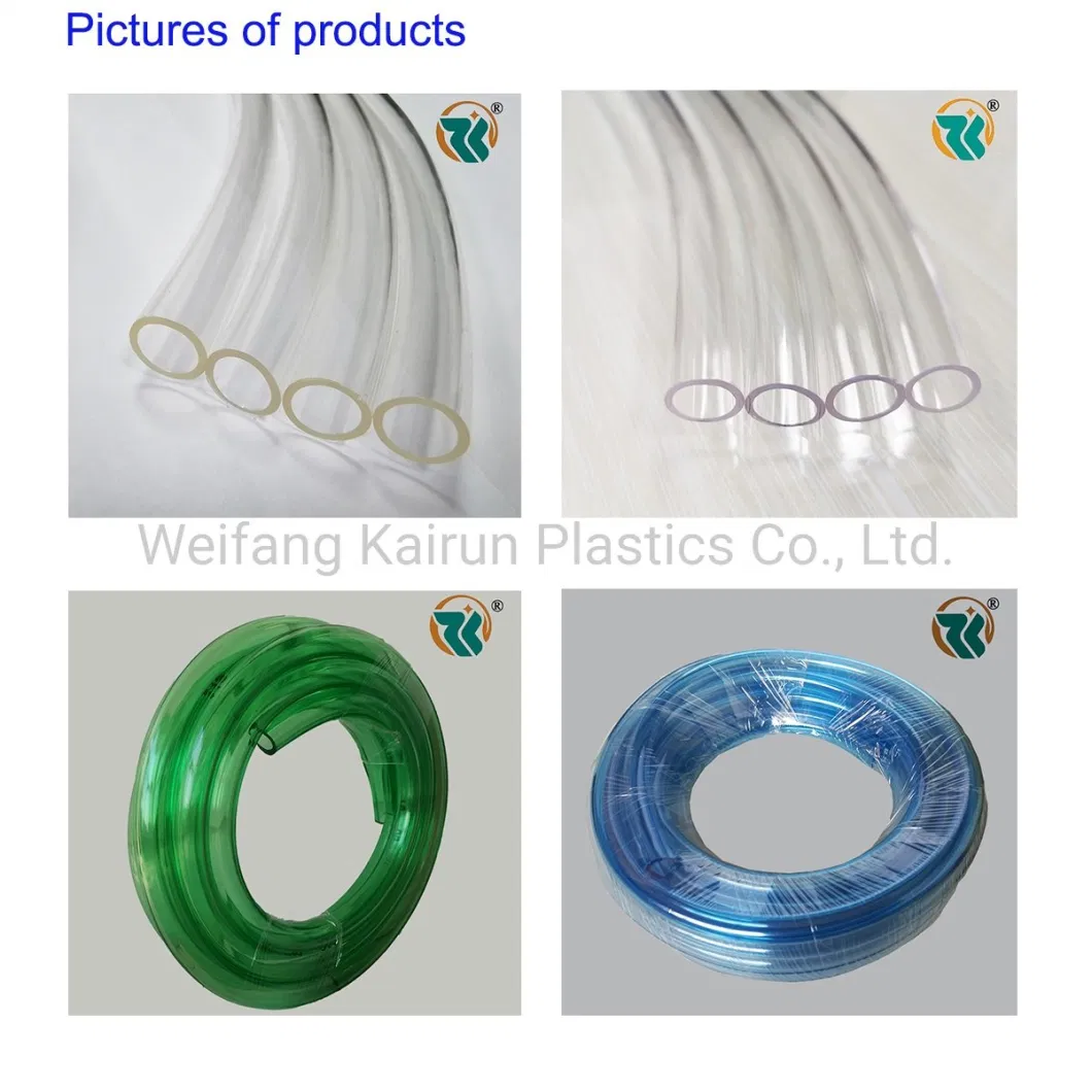 High Quality Bendable Various Size Soft Transparent PVC Pipe Tube Hose