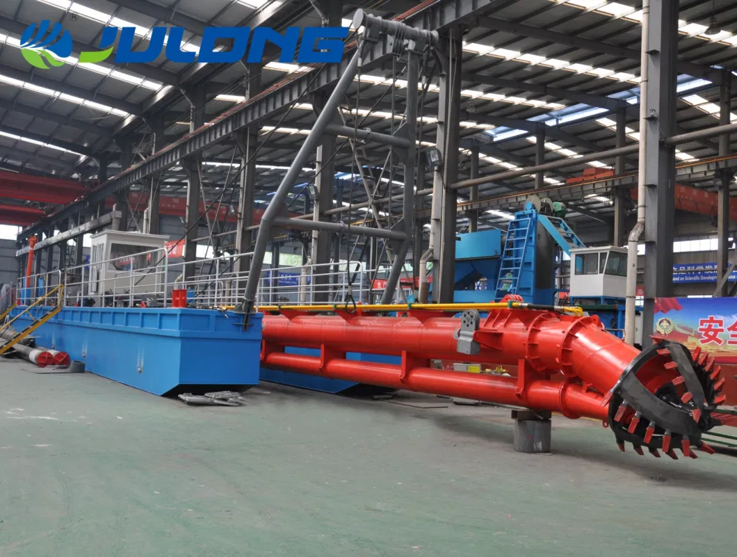 Good Quality 16 Inch with Commins Engine Sand Mud Reliable Hydraulic Cutter Suction Dredger Diesel Dredger in The River or Lake Gold Mining Dredging Machine