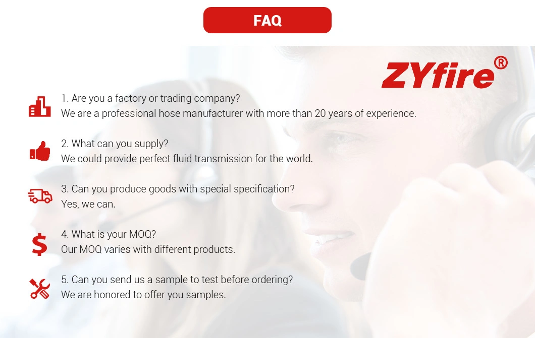 Zyfire Professional Factory Supplier PVC Ducting Flexible Drain Lay Flat Hose