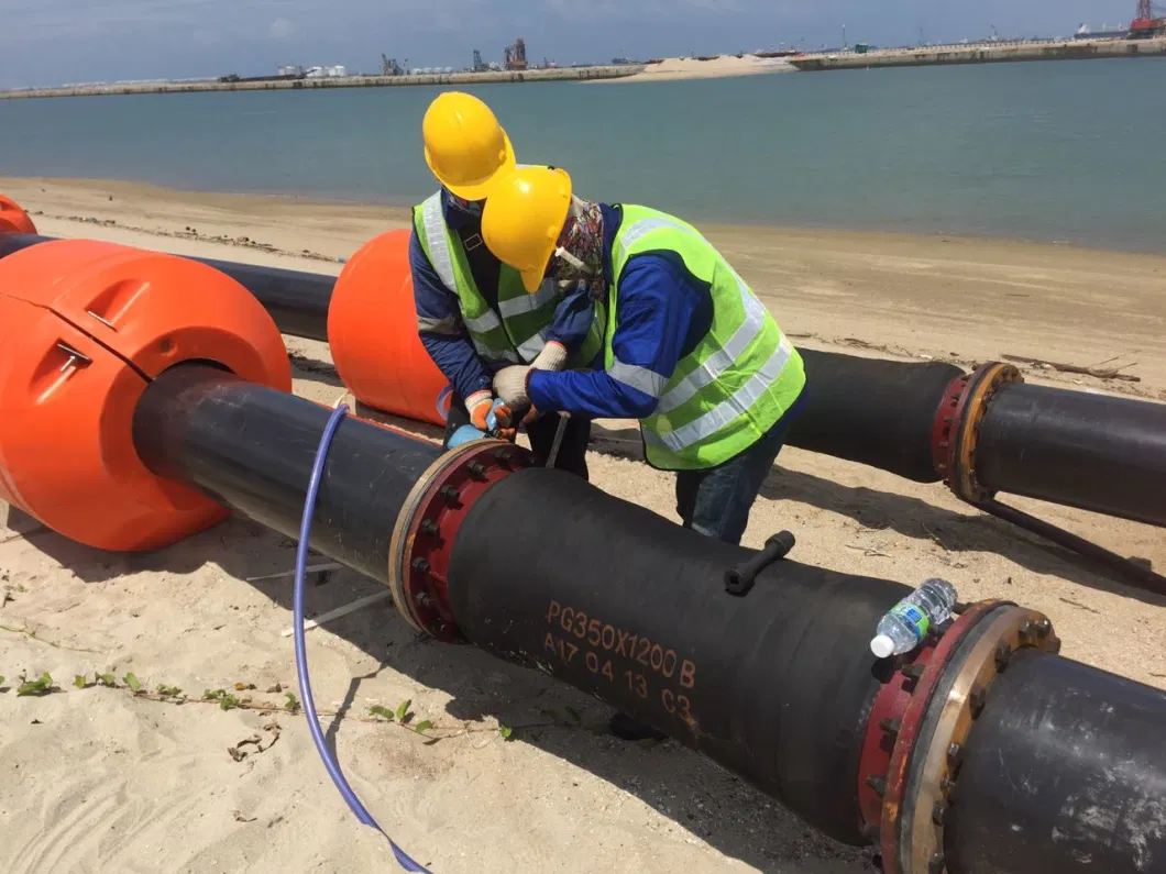 UV Resistant HDPE/UHMWPE Water Pipe Mine Sludge Dredging Pipeline