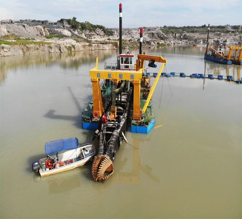 Sand Dredging Machine Hyadraulic Gold Dredge Cutter Suction Dredger