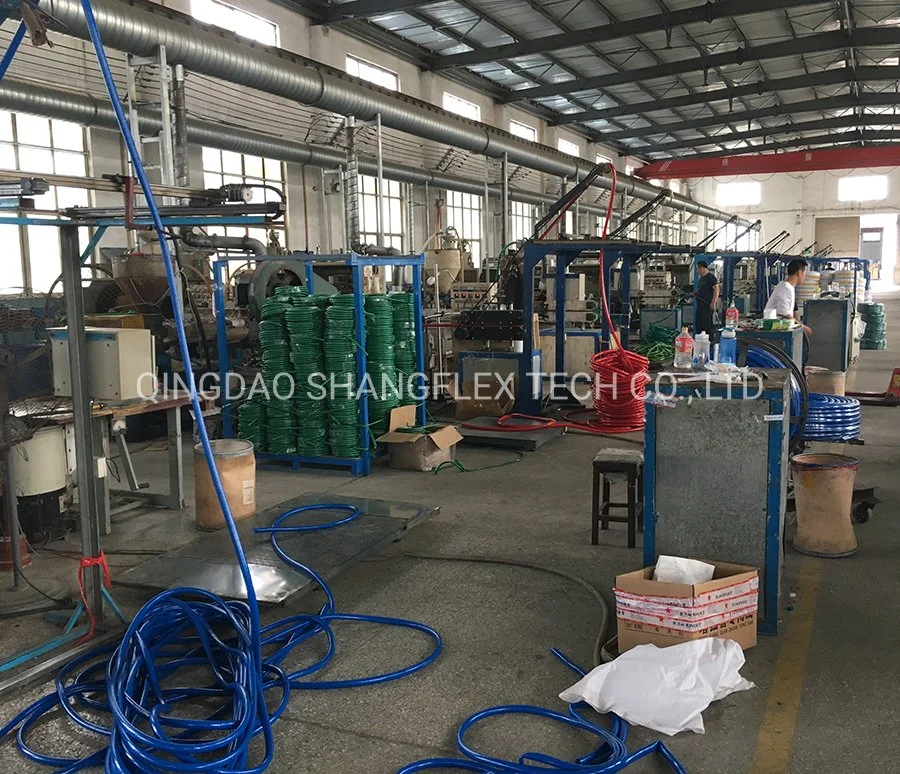Flexible Dust Collection Yellow Blue Water Transfer PVC Suction Hose
