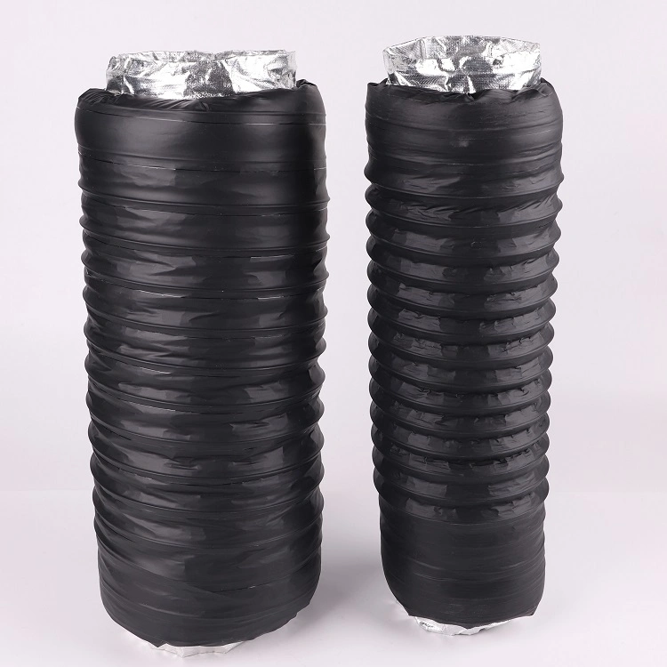 4/5/6/8/10 Inch 10m Flexible PVC Suction Hose Corrugated Suction Pipe Semi-Rigid Duct