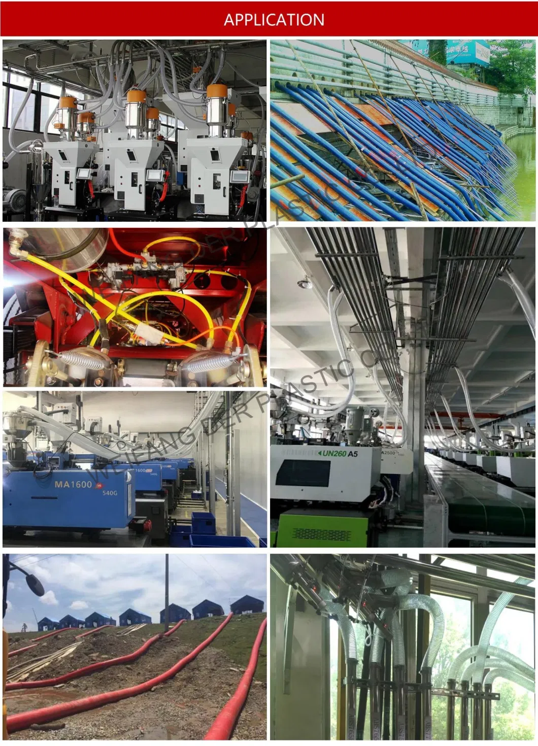 PVC Plastic Steel Wire Reinforced Watering Industrial Irrigation Suction Discharge Hose
