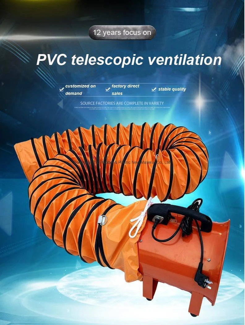 Explosive Proof Spiral Air Suction Duct Exhaust Pipe Ventilation Hose