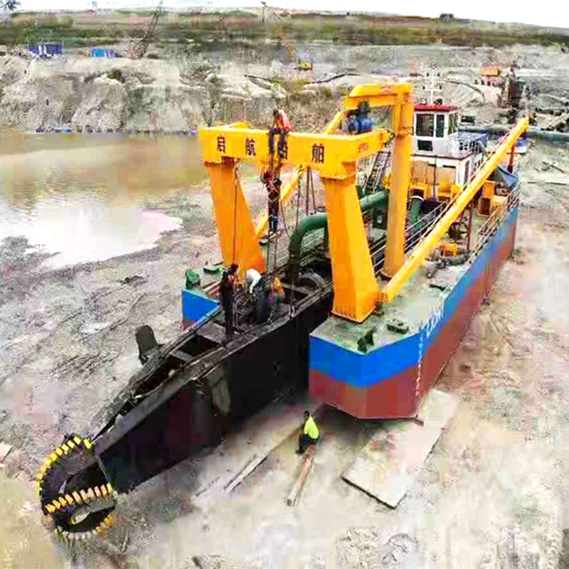 Water Flow 3000/3500/5000m3 Hydraulic Diesel Engine 20inch Sand Dredge Cutter Suction Dredger for /Lake /Sea /Reservoir /Port Sand