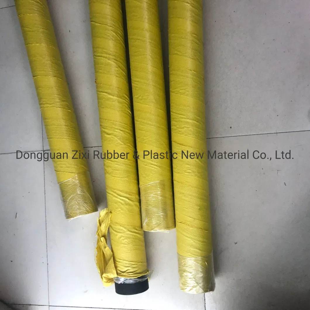 High Pressure Flexible Ducting Mud Extrusion High Wear Resistant Rubber Hose