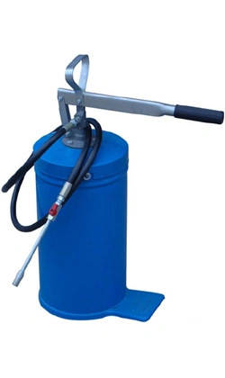 Manual Grease Pump High Volume Oval Lubrication Bucket - 20L