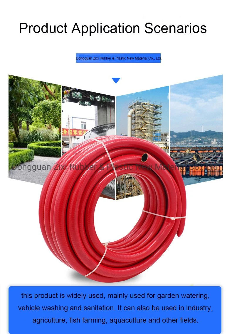 High Quality China Extensible PVC Pipe Water Pump Discharge Car Wash Hose