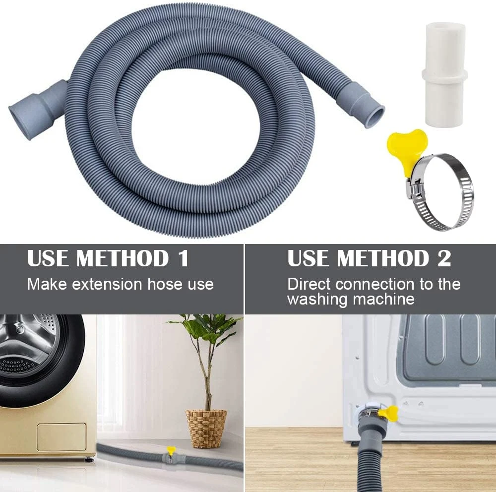 Portable Air Conditioner Drain Pipe Hose Portable Hose for Washing Machine