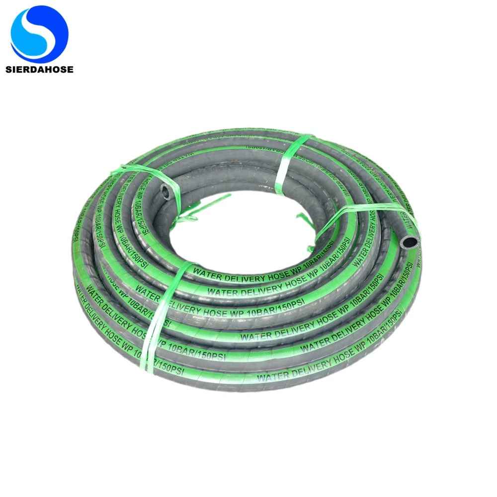 Professional Delivery Durable 6 Inch Discharge Rubber Flexible Water Pump Hose