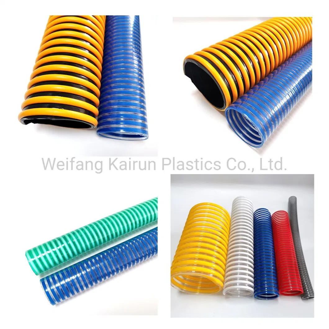 1inch/2inch/3inch/4inch/6inch/8inch Professional Support Customization PVC Plastic Reinforcement Suction Hose