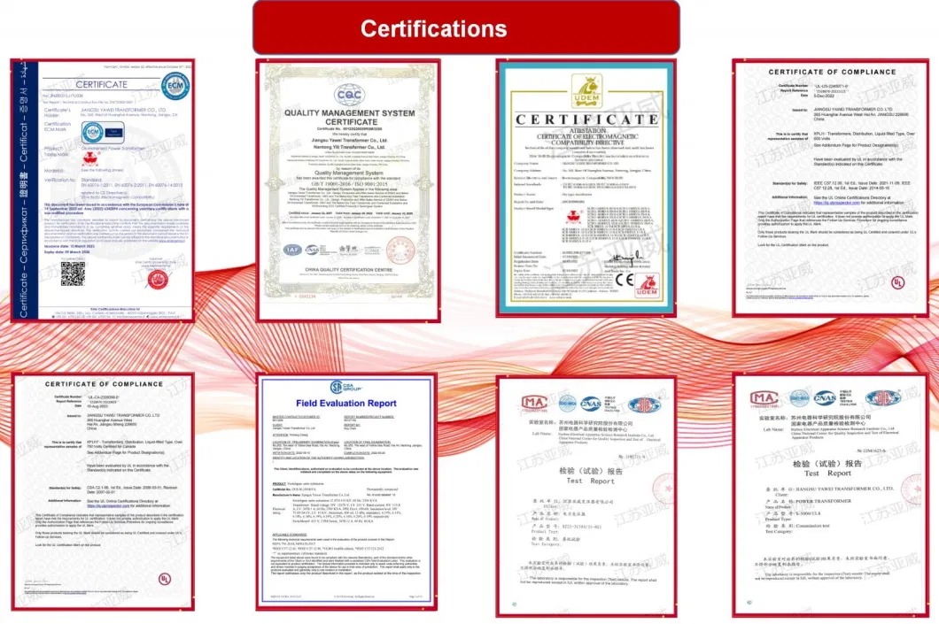 Yawei Three Phase Isolation Transformer for Commercial Use with Good Quality
