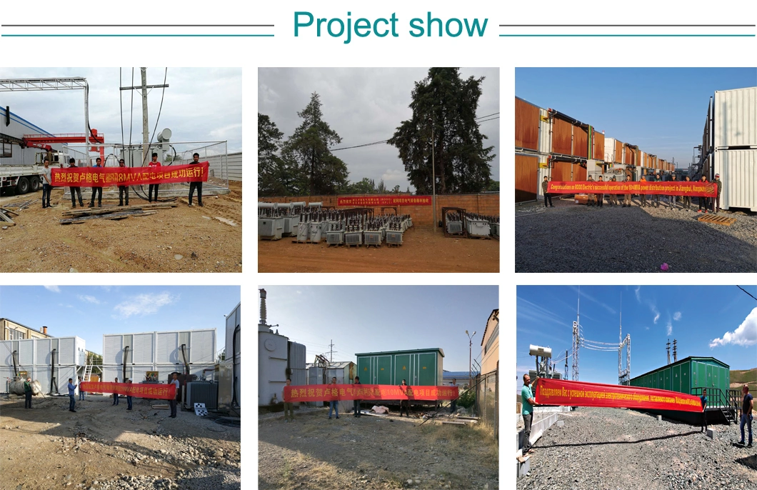 12kv Outdoor Prefabricated Compact Transformer Power Electrical Substation Equipment Box Type Substations