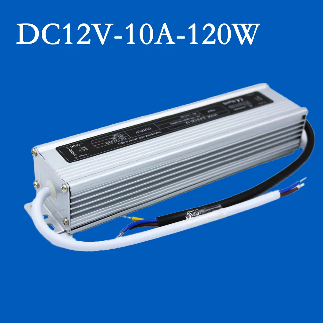 60W PWM AC110V to AC240V IP67 Outdoor LED Transformer/LED Driver for LED Striplight/Signs.