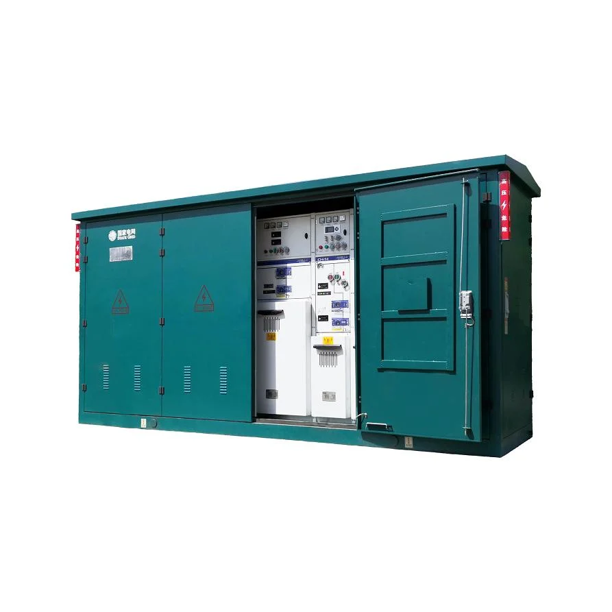 Yb European Type 33kv Compact Substation Outdoor Mv Substation Box