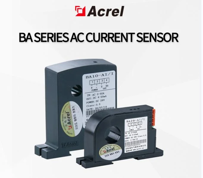 Acrel Ba50L-Ai/V Single Phase Ba Series AC Current Sensor DC Signal Transformer