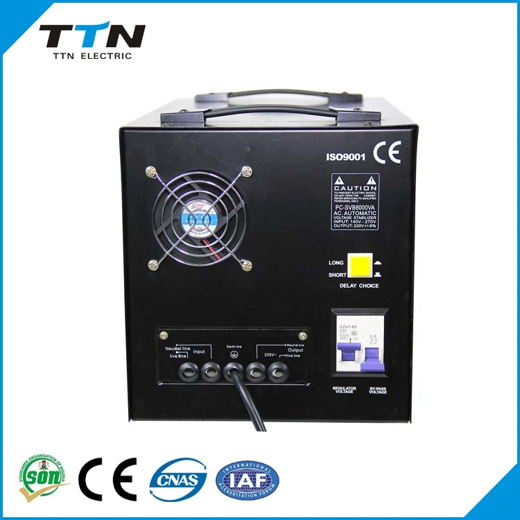 Ttn 2kVA 90% Effiency AC Voltage Regulator High Frequency Stabilizer