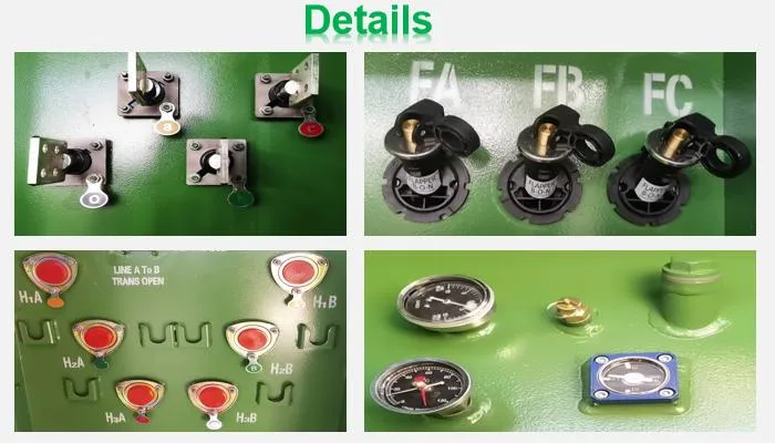 Yawei Three-Phase 25kv 33kv 75kVA 150kVA 250kVA 300kVA Pad Mount Transformer Standards