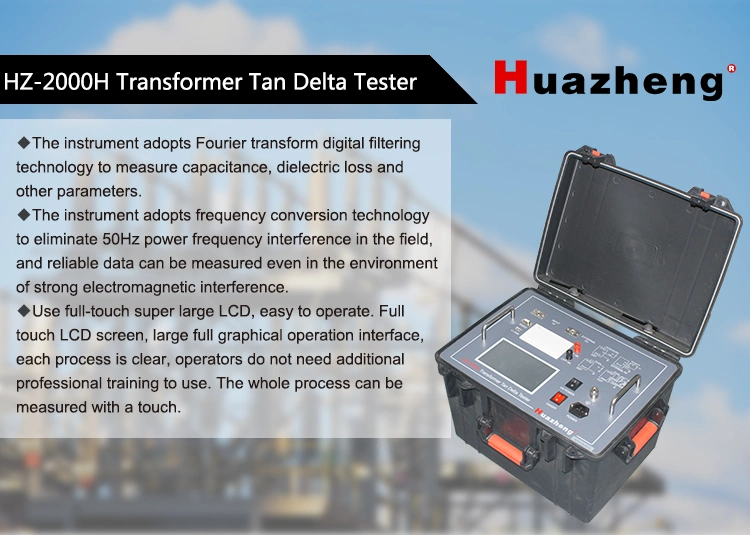 Dielectric Loss Tan Delta Meter Automatic Transformer Capacitance Dissipation Test