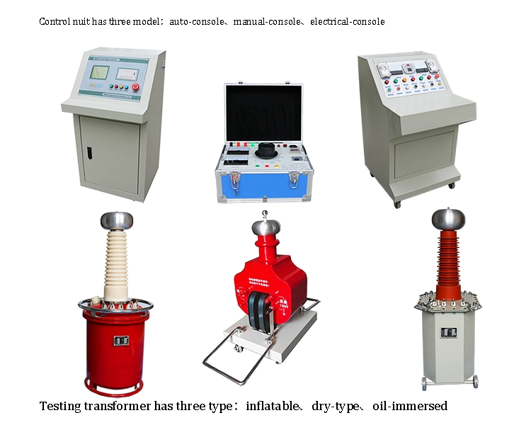 Power Frequency AC DC Test Transformer/High Voltage Electrical Testing Transformer