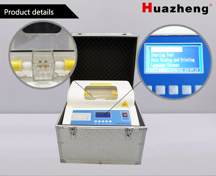 Automatic Transformer Insulating Oil Dielectric High Accuracy Breakdown Voltage Test